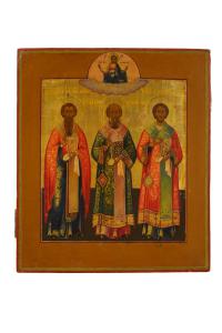 Dottori della chiesa  – Icona russa XIX secolo